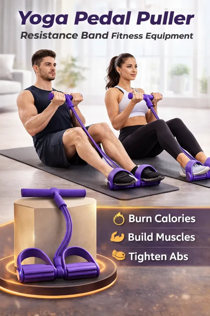 Yoga Pedal Puller Resistance Band Fitness Equipment