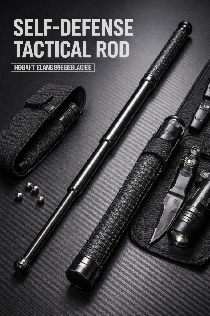 Self Defence Tactical Rod (Heavy Metal and Extendable)